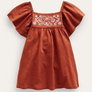 mini Boden embroidered top - NWOT